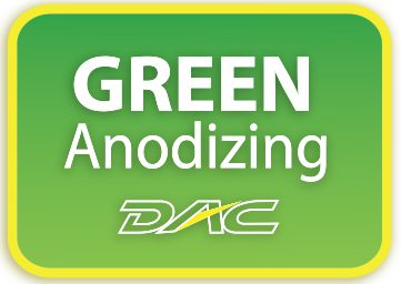 DAC Green Anodizing Poles