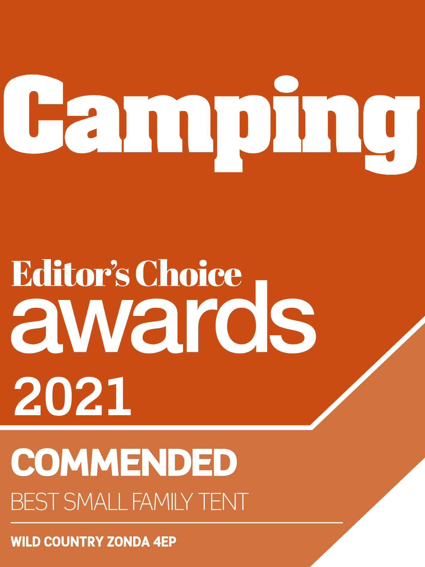 Commended - Best Small Family Tent 