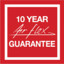 10 year Air Flex Technology Guarantee