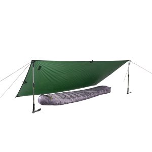 Competition tarp 1 with sleeping bag square