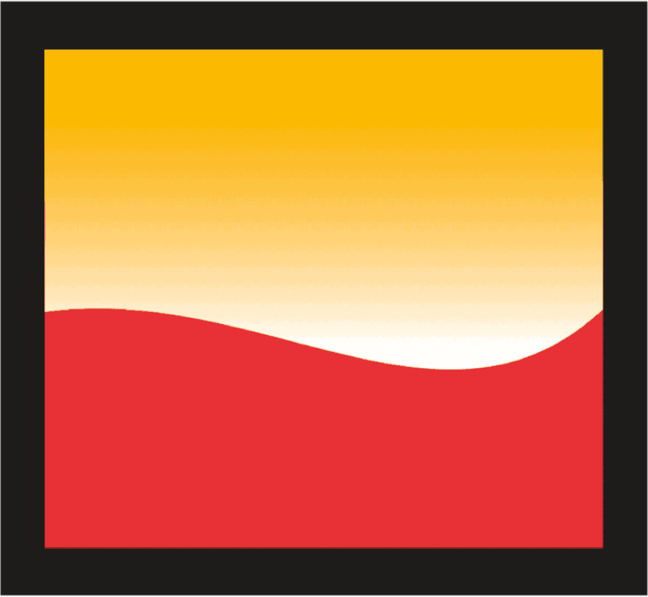 Bold orange stylised X-shaped logo formed by thick rounded lines on a black background, with a smaller matching logo in the lower-left corner