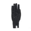 21MRG-Maze-Runner-Glove-Palm-1500x1500px-1.jpg Black glove with raised cross-pattern grip across the fingers and palm, reinforced suede-like thumb panel, touchscreen-friendly index fingertip and a white brand tag on the cuff, isolated on a white background.