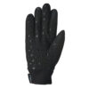 21STG-Super-Thicky-Glove-Palm-300dpi-1.jpg Black insulated glove shown palm-up with scattered silicone star-shaped grip dots across the fingers and palm, a reinforced thumb panel, and a short elasticated cuff with a small fabric brand tag