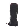 Eiger-Mitt-1.jpg Black GORE-TEX boot gaiter with textured knit cuff, red trim, vertical GORE-TEX logo and adjustable drawcord at the hem