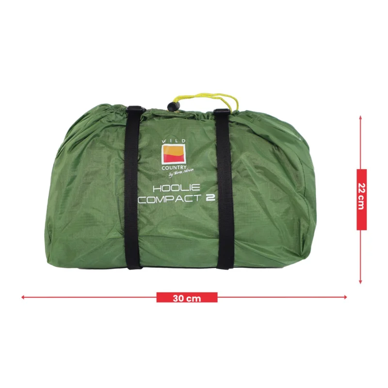 WILDCOUNTRY フーリーコンパクト2 Hoolie Compact 2 Hoolie Compact 2 Tent | 2-Person Tunnel Tent | Wild Country