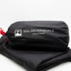 Solar-Horizon-2-3-3.jpg Black cylindrical stuff sack with a white mountain-flag logo and the text 'TERRA NOVA SOLAR HORIZON 2 FOOTPRINT', featuring a red drawcord and resting on folded black fabric against a white background.
