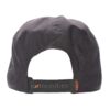 Torrent-casp-bacl-1.jpg Rear view of a black cap showing the adjustable fabric strap printed with 'extremities' (orange 'x') and a small vertical orange 'XDRY' tag.