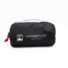 Voyager-Lite-1-3.jpg Small black cylindrical stuff sack with a red drawcord and thin top carry loop, printed with the Terra Nova logo and the words “VOYAGER LITE FOOTPRINT” on a white background.