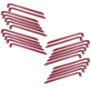 Alloy-V-Angle-Pegs-Pack-of-24 Outlet - Aluminium V Pegs (x24, with Bag)